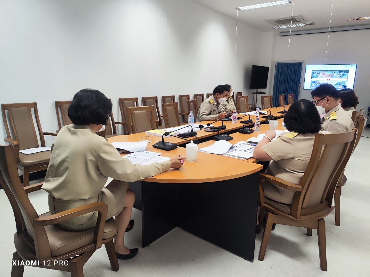 ?พช.ราชบุรี รับฟังประชุมกรมการพัฒนาชุมชน ครั้งที่ 1/2566 ผ่านระบบประชุมออนไลน์ (Video Conference)