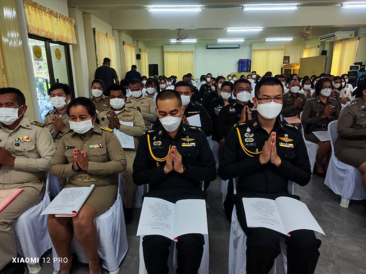 ?พช.ราชบุรี ร่วมพิธีเจริญพระพุทธมนต์เฉลิมพระเกียรติถวายพระพรชัยมงคลแด่ พระบาทสมเด็จพระเจ้าอยู่หัว สมเด็จพระนางเจ้าสิริกิติ์ พระบรมราชินีนาถ พระบรมราชชนนีพันปีหลวง และสมเด็จพระนางเจ้าฯ พระบรมราชินี ประจำปีพุทธศักราช 2566