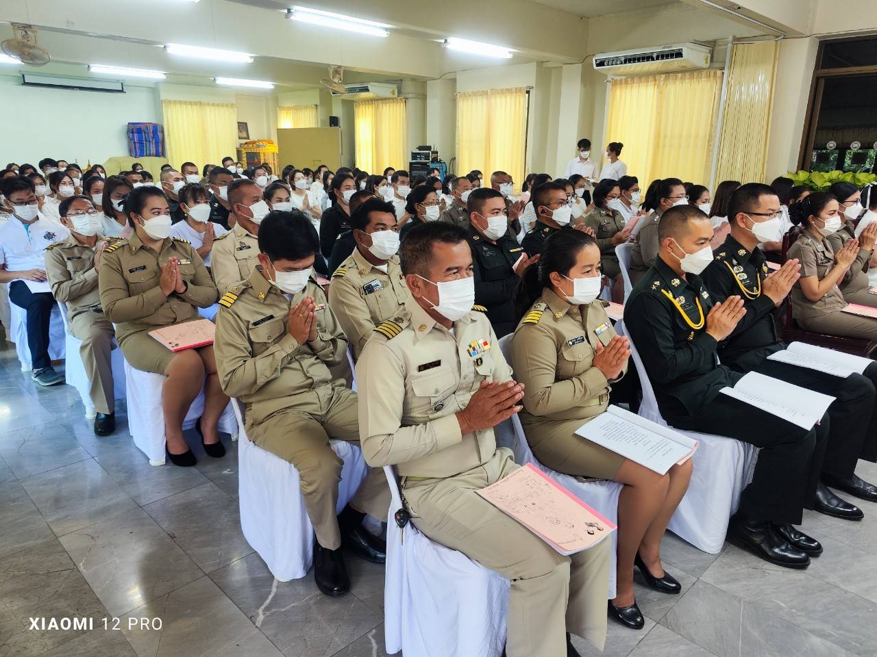 ?พช.ราชบุรี ร่วมพิธีเจริญพระพุทธมนต์เฉลิมพระเกียรติถวายพระพรชัยมงคลแด่ พระบาทสมเด็จพระเจ้าอยู่หัว สมเด็จพระนางเจ้าสิริกิติ์ พระบรมราชินีนาถ พระบรมราชชนนีพันปีหลวง และสมเด็จพระนางเจ้าฯ พระบรมราชินี ประจำปีพุทธศักราช 2566