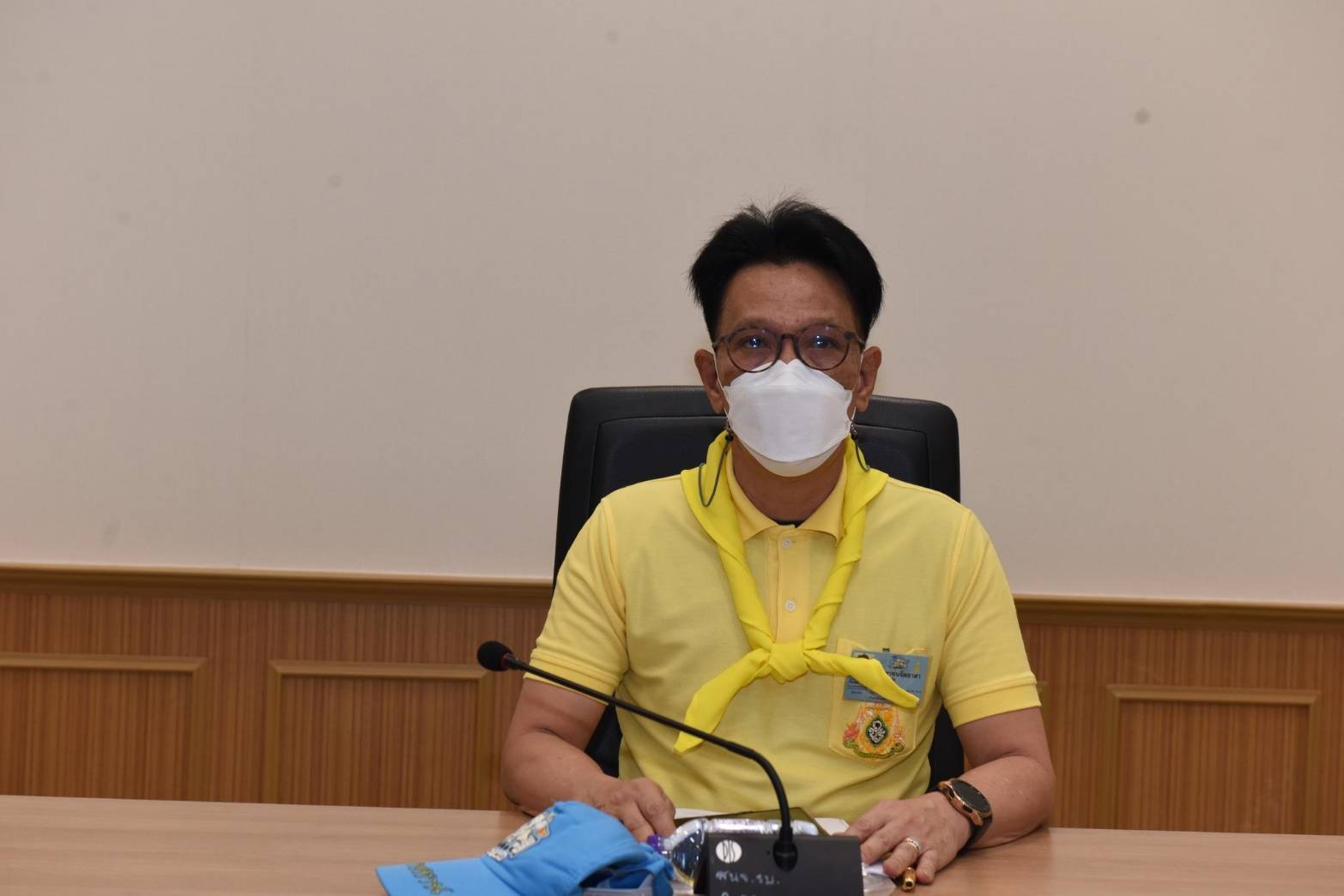 ? พช.ราชบุรี ร่วมสัมมนาสร้างเครือข่ายจิตอาสาพระราชทาน “การขับเคลื่อนงานจิตอาสาภาคประชาชนมุ่งผลสัมฤทธิ์ ครั้งที่ 2 “ผ่านระบบวีดีโอทางไกล(VCS)