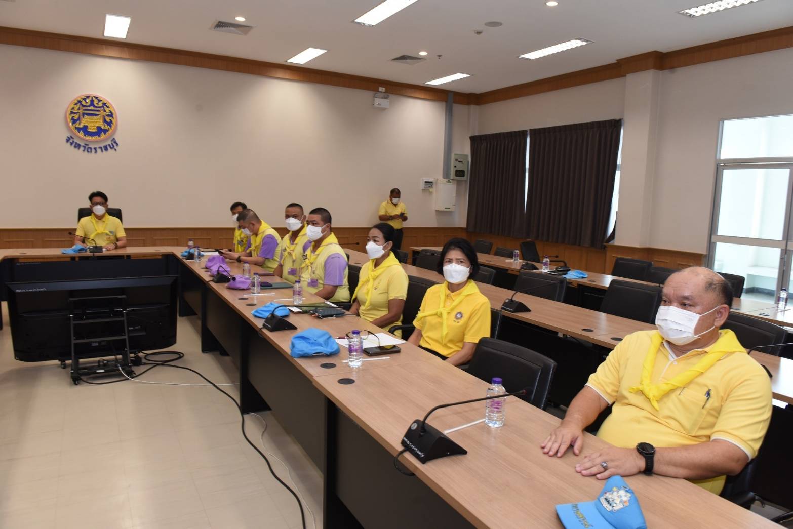 ? พช.ราชบุรี ร่วมสัมมนาสร้างเครือข่ายจิตอาสาพระราชทาน “การขับเคลื่อนงานจิตอาสาภาคประชาชนมุ่งผลสัมฤทธิ์ ครั้งที่ 2 “ผ่านระบบวีดีโอทางไกล(VCS)