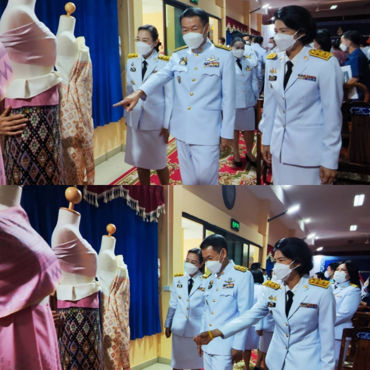 จังหวัดราชบุรี จัดพิธีมอบลายผ้าพระราชทาน “ผ้าลายดอกรักราชกัญญา” สืบสานพระราชปณิธาน ต่อยอดการพัฒนา สร้างงาน สร้างรายได้ กระจายสู่ชุมชนอย่างยั่งยืน