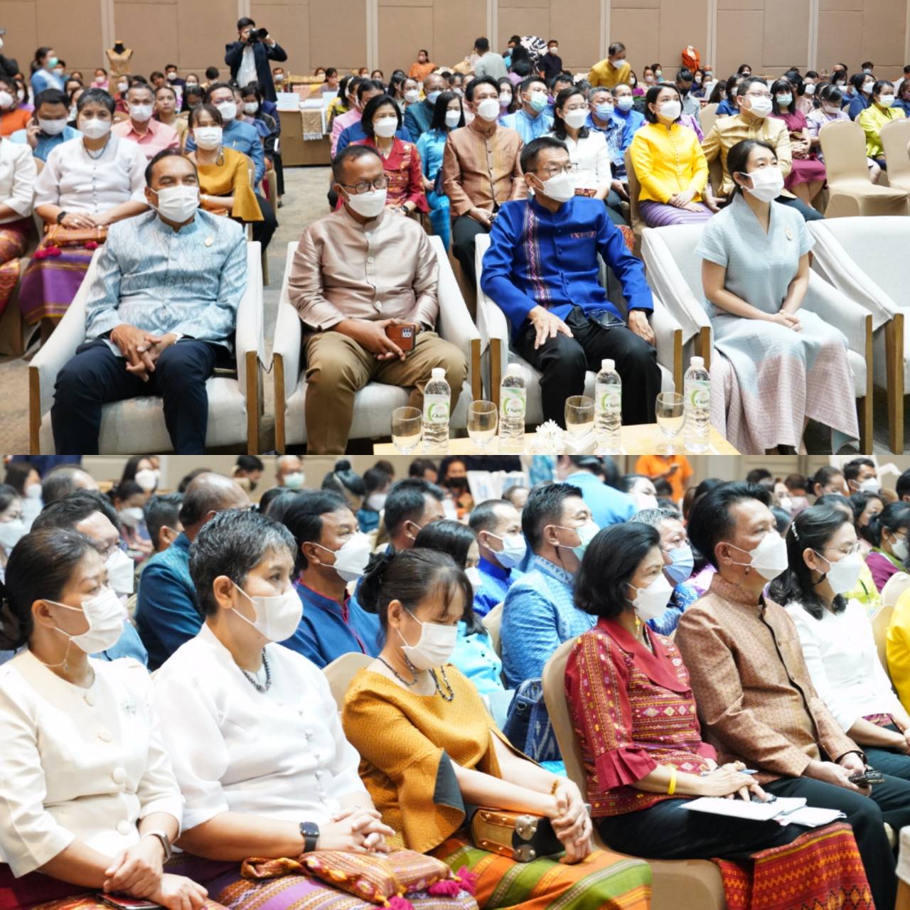 ?จังหวัดราชบุรีเป็นเจ้าภาพ จัดโครงการยกระดับการพัฒนาผลิตภัณฑ์ภูมิปัญญา ผ้าไทยและงานหัตถกรรมชุมชน เขตภาคกลาง จุดดำเนินการที่ 5 กิจกรรมที่ 1 การพัฒนาศักยภาพผู้ผลิต ผู้ประกอบการ OTOP ด้านผ้าไทย และงานหัตถกรรม (Coaching) “ผ้าลายดอกรักราชกัญญา” สร้างงาน สร้างรายได้อย่างยั่งยืน