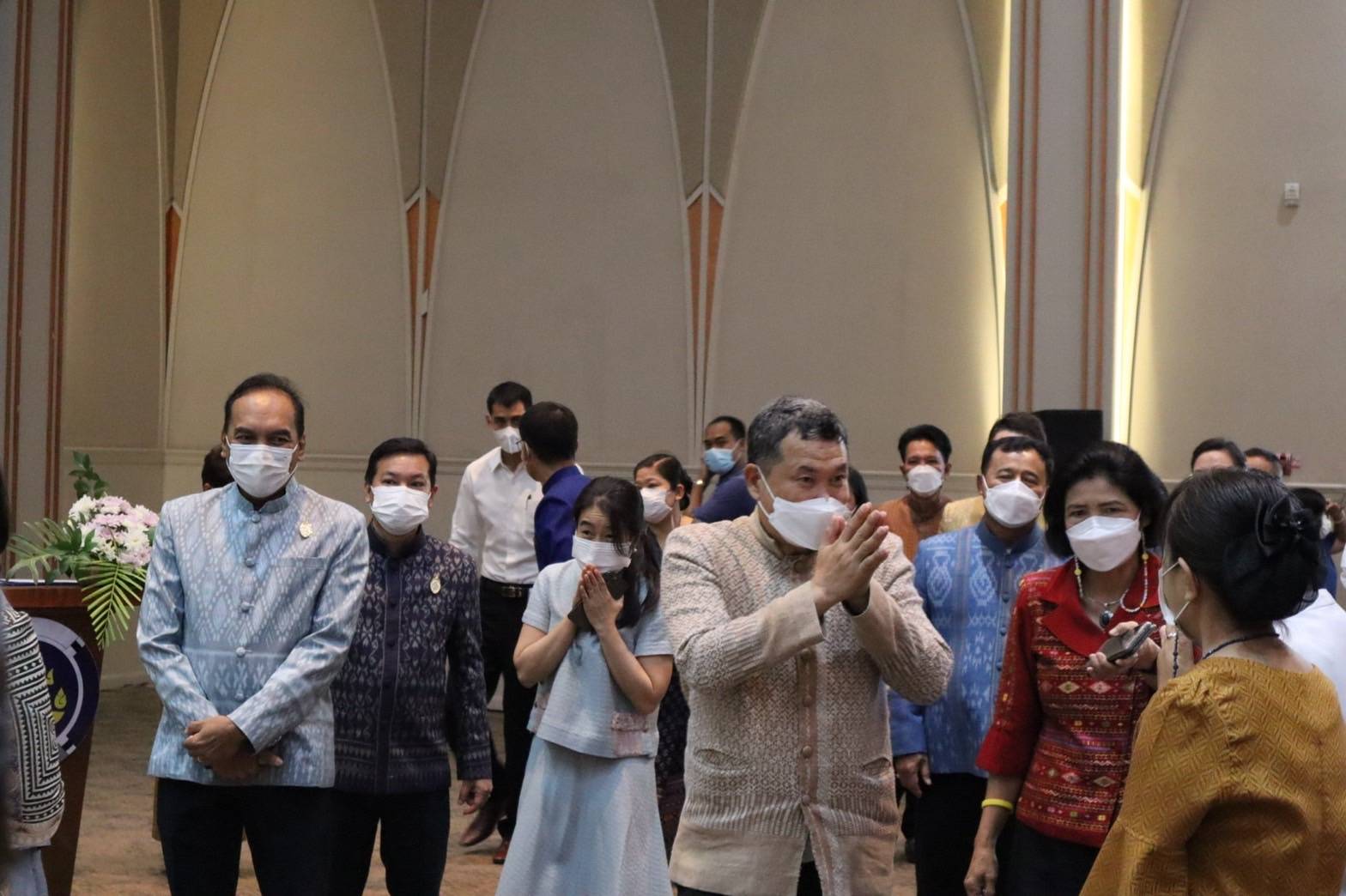 ?จังหวัดราชบุรีเป็นเจ้าภาพ จัดโครงการยกระดับการพัฒนาผลิตภัณฑ์ภูมิปัญญา ผ้าไทยและงานหัตถกรรมชุมชน เขตภาคกลาง จุดดำเนินการที่ 5 กิจกรรมที่ 1 การพัฒนาศักยภาพผู้ผลิต ผู้ประกอบการ OTOP ด้านผ้าไทย และงานหัตถกรรม (Coaching) “ผ้าลายดอกรักราชกัญญา” สร้างงาน สร้างรายได้อย่างยั่งยืน