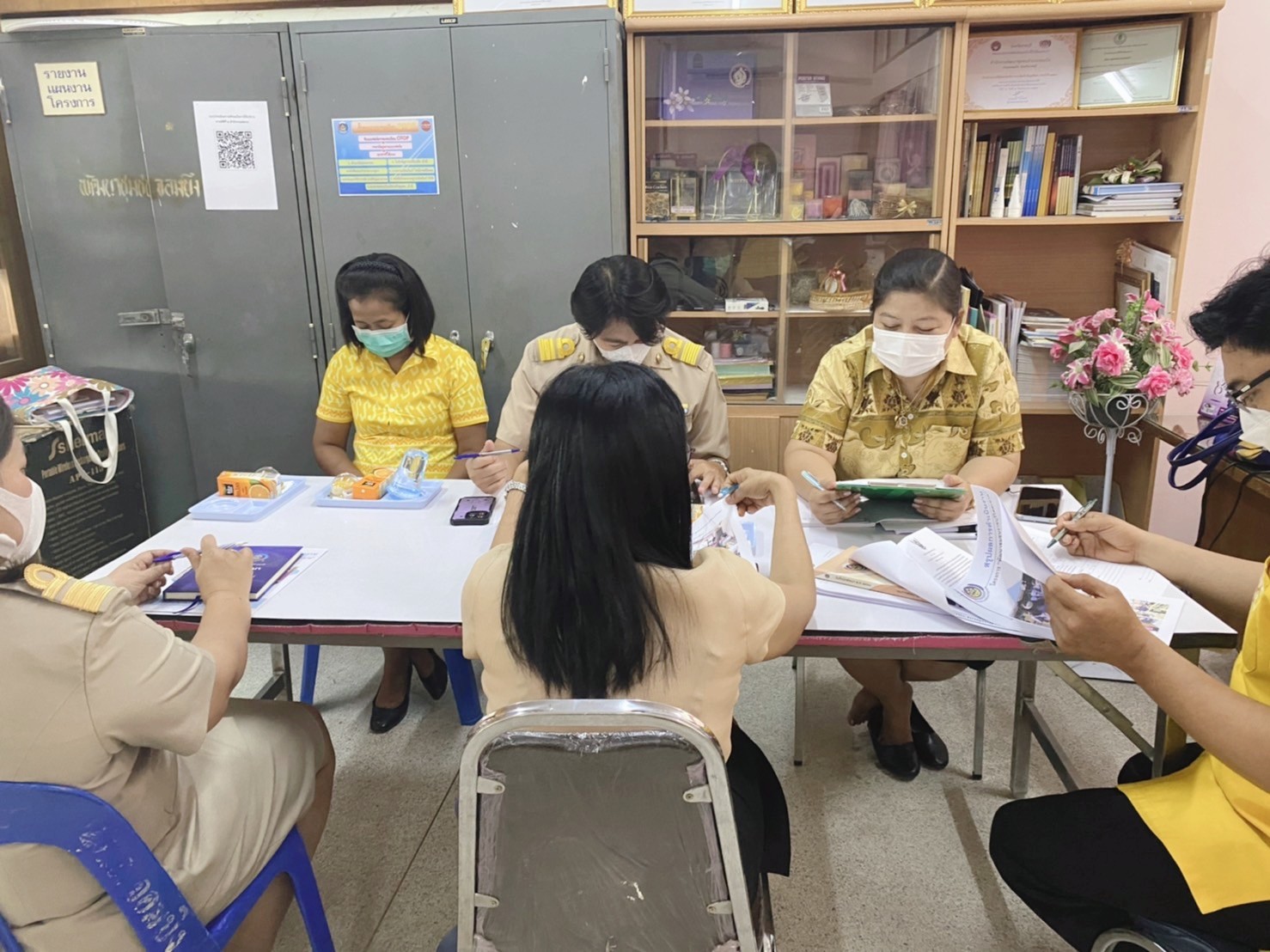 ?พช.ราชบุรี ตรวจประเมินผลการดำเนินกิจกรรม “พัฒนาชุมชนอำเภอใสสะอาด” ในมิติที่ 2 สำนักงานสะดวก ตามโครงการพัฒนาชุมชนราชบุรีใสสะอาด ประจำปีงบประมาณ พ.ศ. 2566