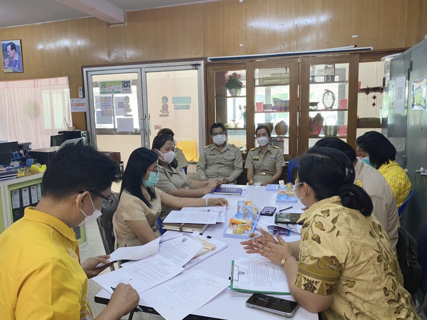 ?พช.ราชบุรี ตรวจประเมินผลการดำเนินกิจกรรม “พัฒนาชุมชนอำเภอใสสะอาด” ในมิติที่ 2 สำนักงานสะดวก ตามโครงการพัฒนาชุมชนราชบุรีใสสะอาด ประจำปีงบประมาณ พ.ศ. 2566