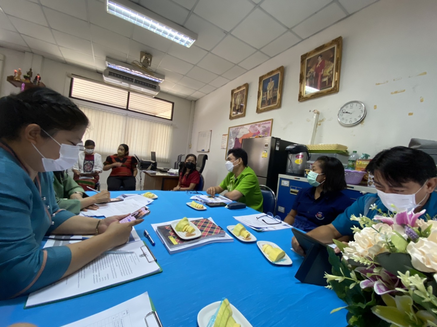 ?พช.ราชบุรี ตรวจประเมินผลการดำเนินกิจกรรม “พัฒนาชุมชนอำเภอใสสะอาด” ในมิติที่ 2 สำนักงานสะดวก ตามโครงการพัฒนาชุมชนราชบุรีใสสะอาด ประจำปีงบประมาณ พ.ศ. 2566