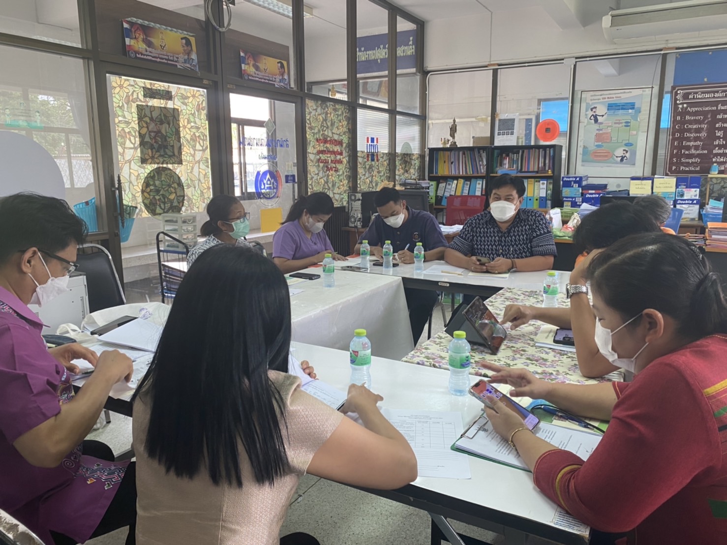 ?พช.ราชบุรี ตรวจประเมินผลการดำเนินกิจกรรม “พัฒนาชุมชนอำเภอใสสะอาด” ในมิติที่ 2 สำนักงานสะดวก ตามโครงการพัฒนาชุมชนราชบุรีใสสะอาด ประจำปีงบประมาณ พ.ศ. 2566