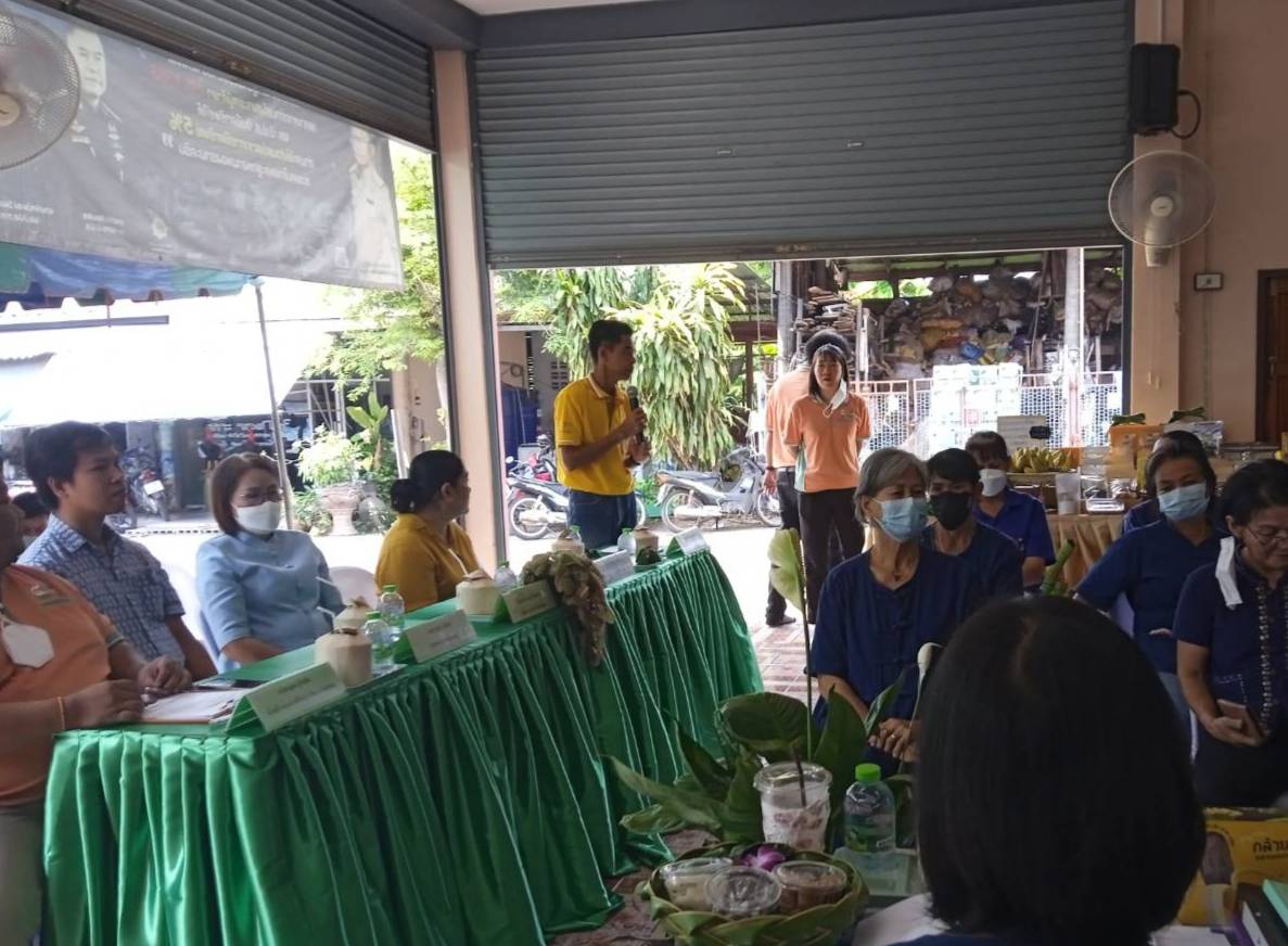 ? พช.วัดเพลง : ร่วมสนับสนุน และให้กำลังใจกลุ่มแม่บ้านเกษตรกรตำบลจอมประทัด ในการประกวดสถาบันเกษตรกรดีเด่น ระดับเขต ประจำปี 2566