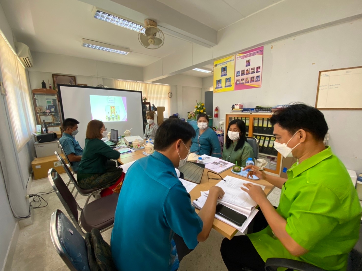 ?พช.ราชบุรี ตรวจประเมินผลการดำเนินกิจกรรม “พัฒนาชุมชนอำเภอใสสะอาด” ในมิติที่ 2 สำนักงานสะดวก ตามโครงการพัฒนาชุมชนราชบุรีใสสะอาด ประจำปีงบประมาณ พ.ศ. 2566