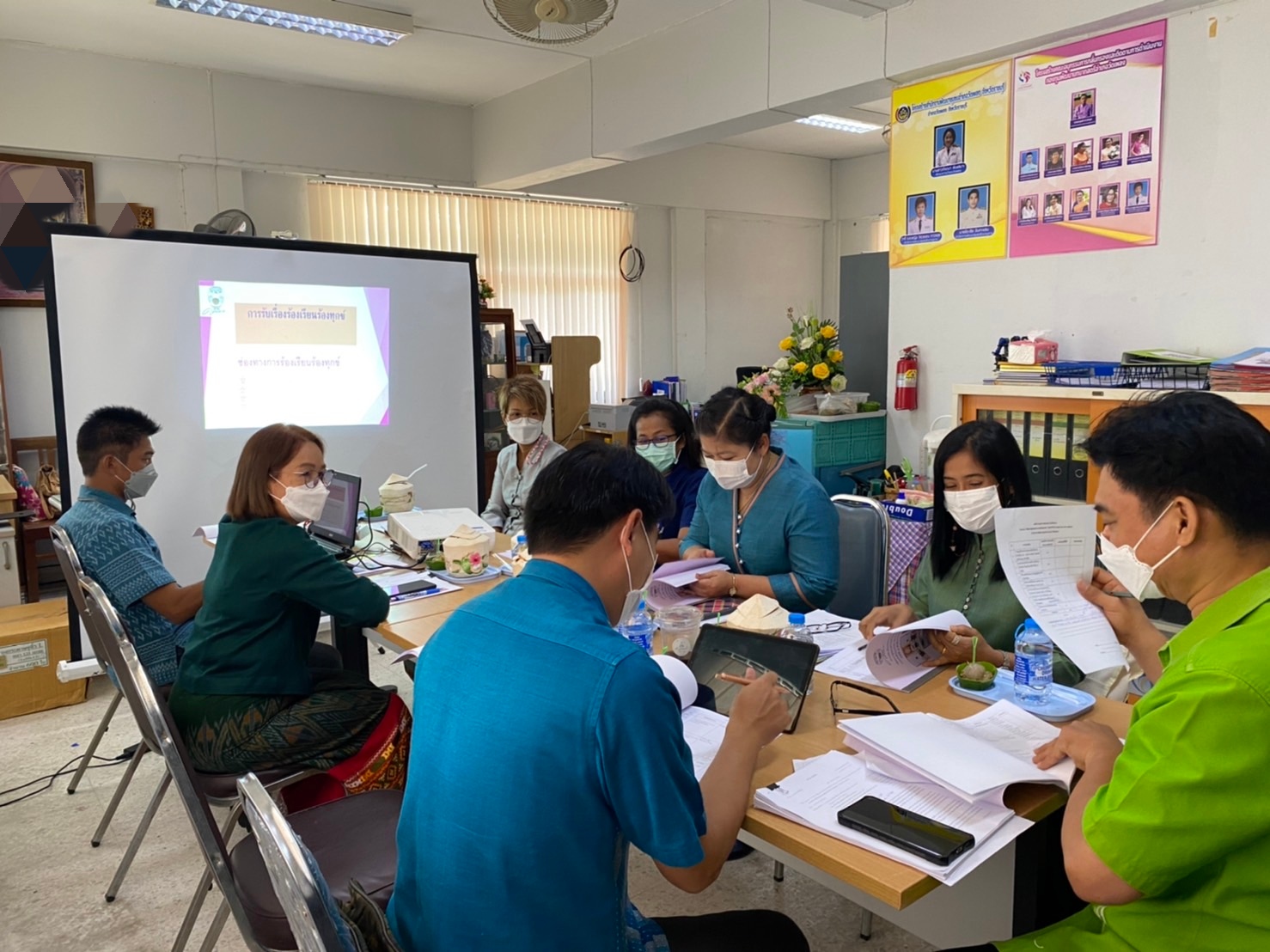 ?พช.ราชบุรี ตรวจประเมินผลการดำเนินกิจกรรม “พัฒนาชุมชนอำเภอใสสะอาด” ในมิติที่ 2 สำนักงานสะดวก ตามโครงการพัฒนาชุมชนราชบุรีใสสะอาด ประจำปีงบประมาณ พ.ศ. 2566