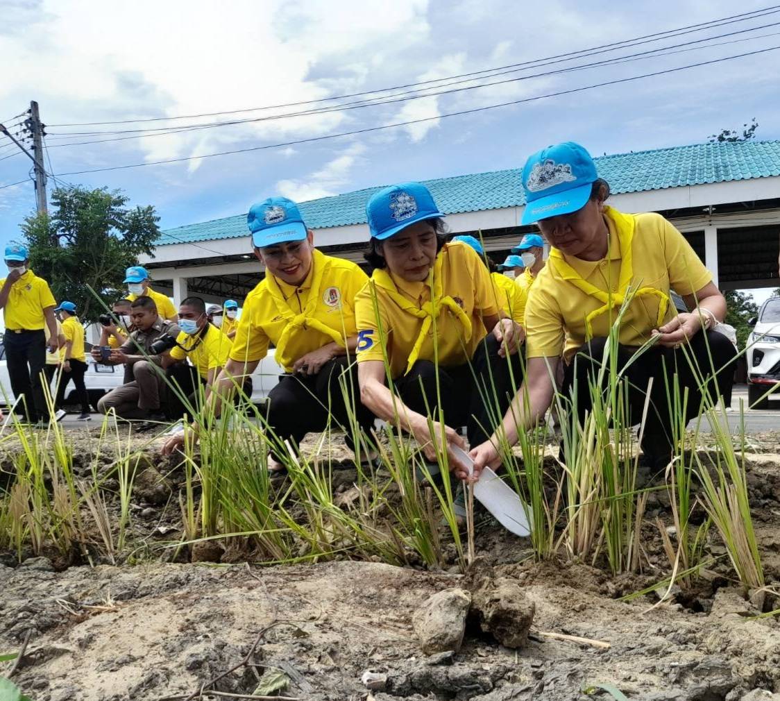 ?พช.ราชบุรี ร่วมกิจกรรมจิตอาสาพัฒนาสถานที่และปรับภูมิทัศน์ เนื่องในโอกาสวันเฉลิมพระชนมพรรษา พระบาทสมเด็จพระเจ้าอยู่หัว 28 กรกฎาคม 2566