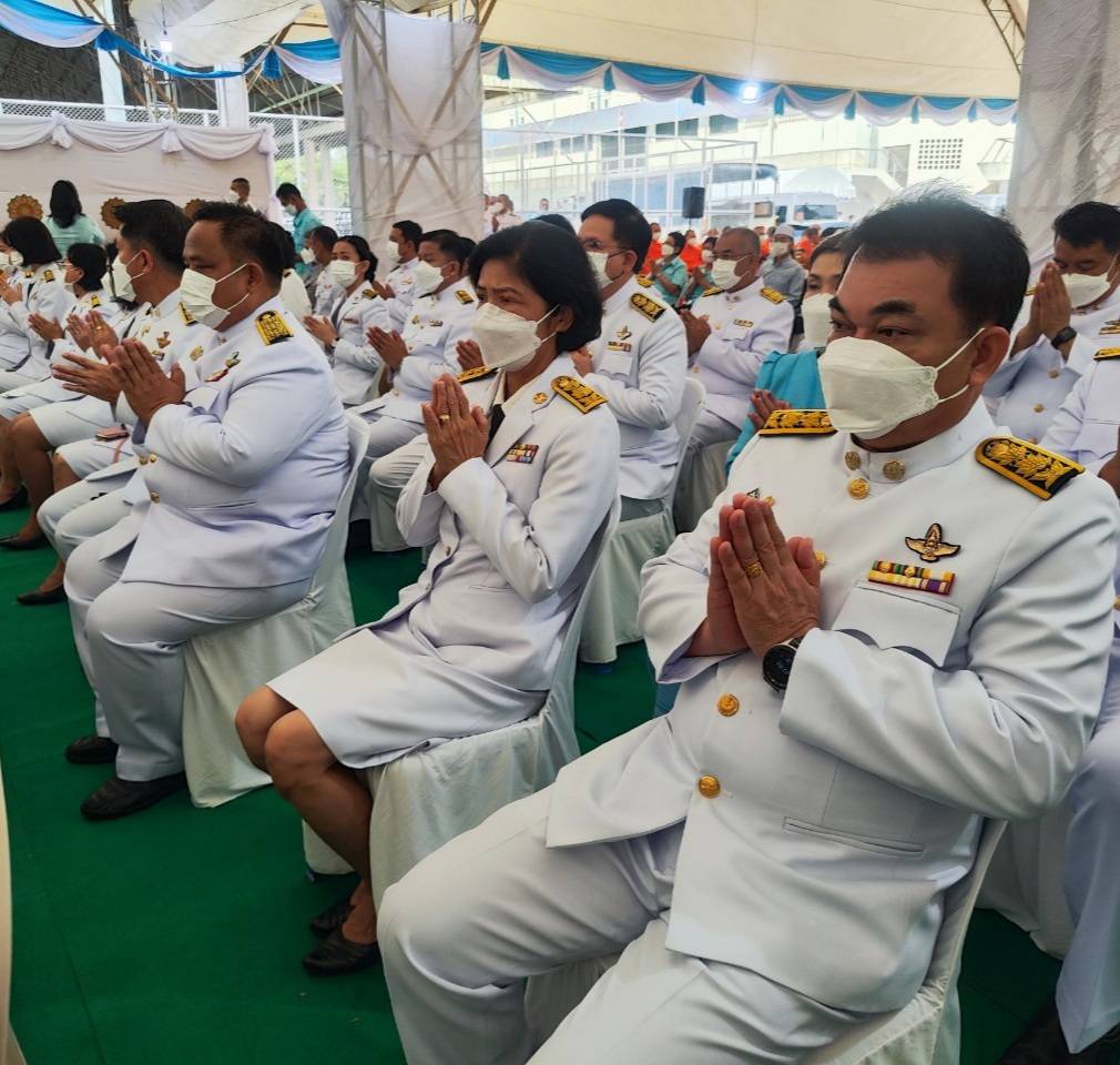 ?พช.ราชบุรี ร่วมพิธีทำบุญตักบาตร และพิธีทางศาสนามหามงคล 3 ศาสนา ถวายพระราชกุศล เนื่องในโอกาสมหามงคลเฉลิมพระชนมพรรษา สมเด็จพระนางเจ้าสิริกิติ์ พระบรมราชินีนาถ พระบรมราชชนนีพันปีหลวง 12 สิงหาคม 2566