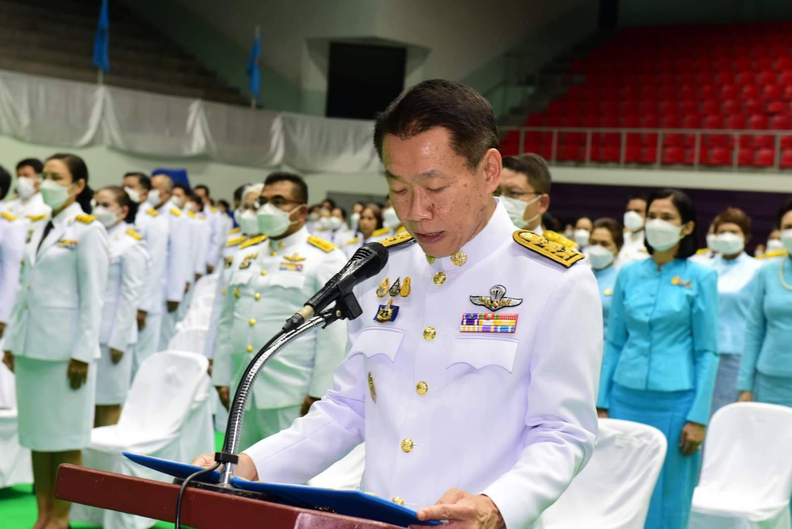 ?ผวจ.ราชบุรี นำพสกนิกรจุดเทียนถวายพระพรชัยมงคล เนื่องในโอกาสวันมหามงคลเฉลิมพระชนมพรรษา สมเด็จพระนางเจ้าสิริกิติ์ พระบรมราชินีนาถ พระบรมราชชนนีพันปีหลวง 12 สิงหาคม 2566