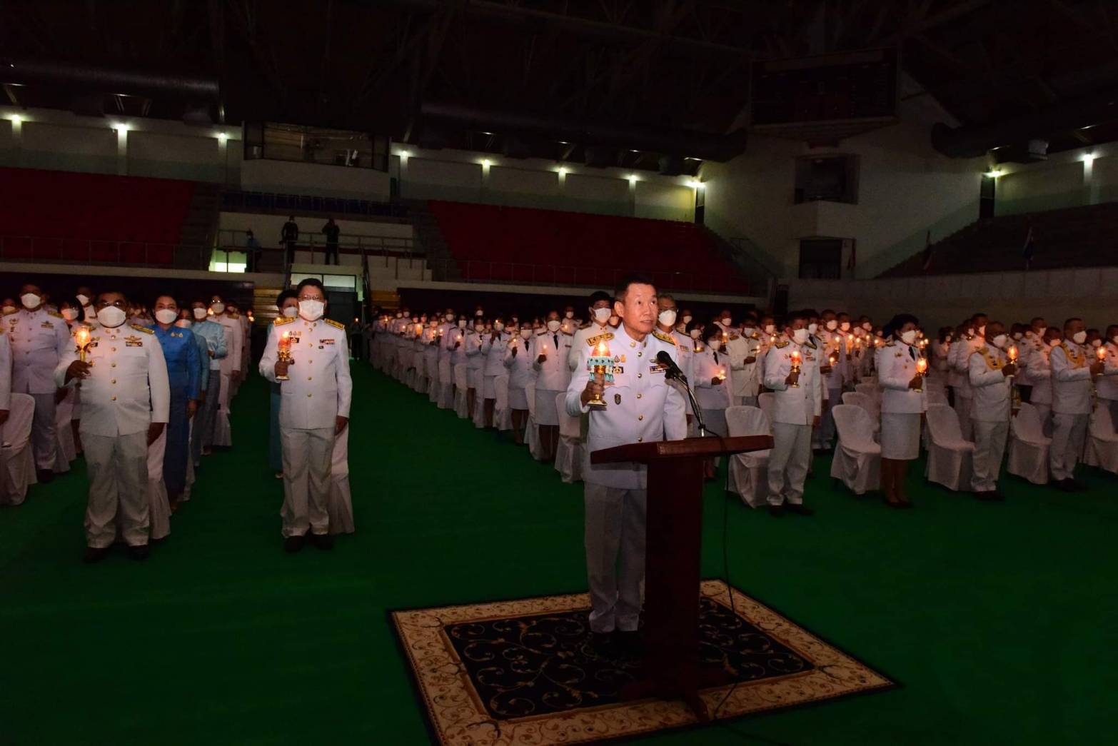 ?ผวจ.ราชบุรี นำพสกนิกรจุดเทียนถวายพระพรชัยมงคล เนื่องในโอกาสวันมหามงคลเฉลิมพระชนมพรรษา สมเด็จพระนางเจ้าสิริกิติ์ พระบรมราชินีนาถ พระบรมราชชนนีพันปีหลวง 12 สิงหาคม 2566