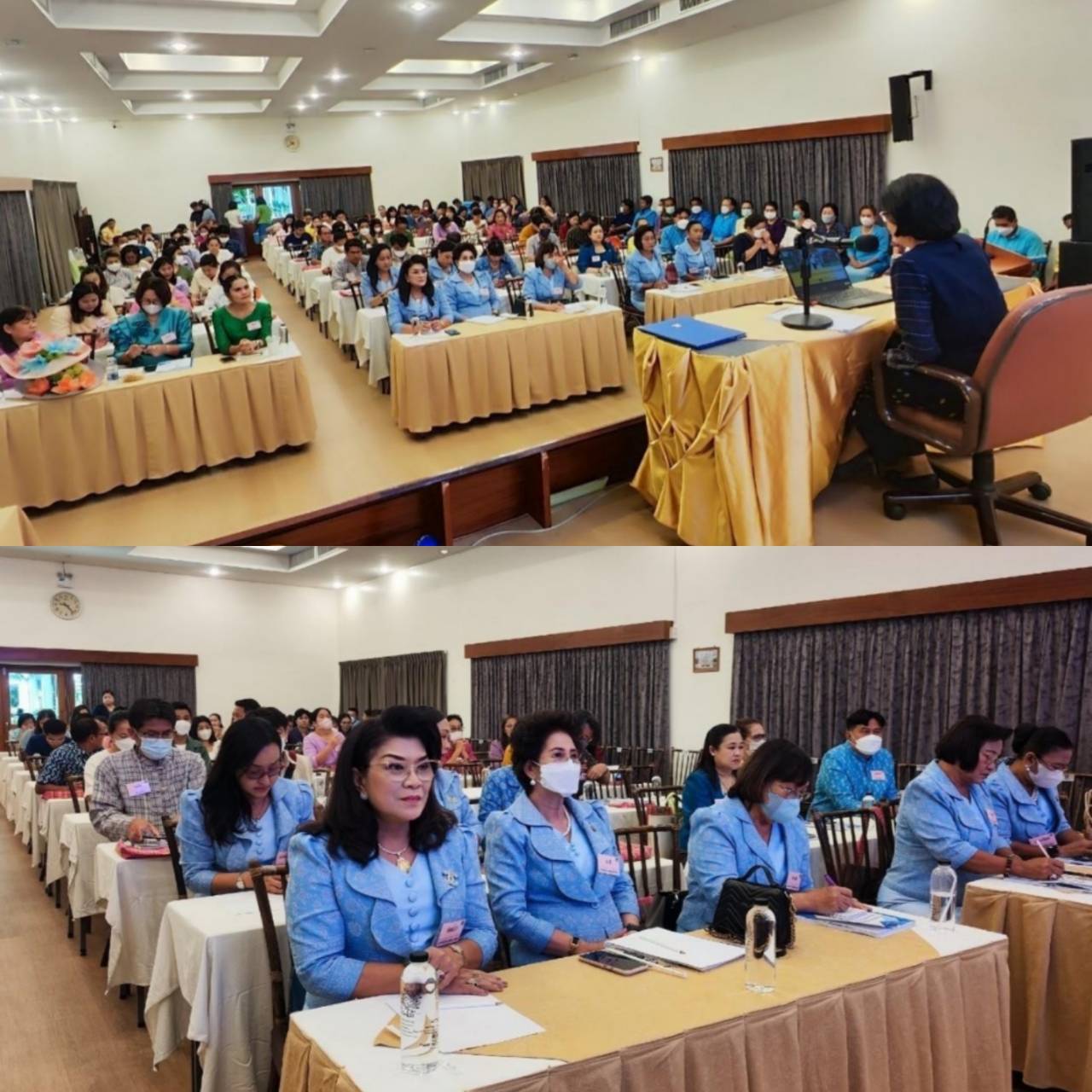 ? พช.ราชบุรี จัดกิจกรรมพัฒนาบุคลากร สัมมนาเชิงปฏิบัติการพัฒนาศักยภาพบุคลากรสำนักงานพัฒนาชุมชนจังหวัดราชบุรีประจำปี 2566