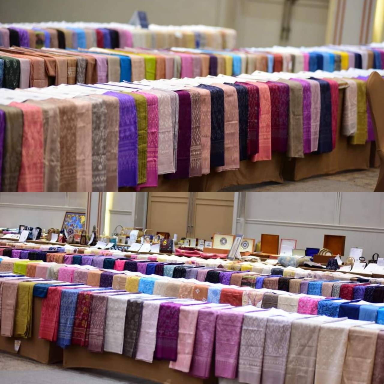 ? จังหวัดราชบุรี ต้อนรับ ปลัดกระทรวงมหาดไทยและนายกสมาคมแม่บ้านมหาดไทย ในพิธีเปิดการประกวด”ผ้าลายดอกรักราชกัญญา” และงานหัตกรรมภาคกลาง