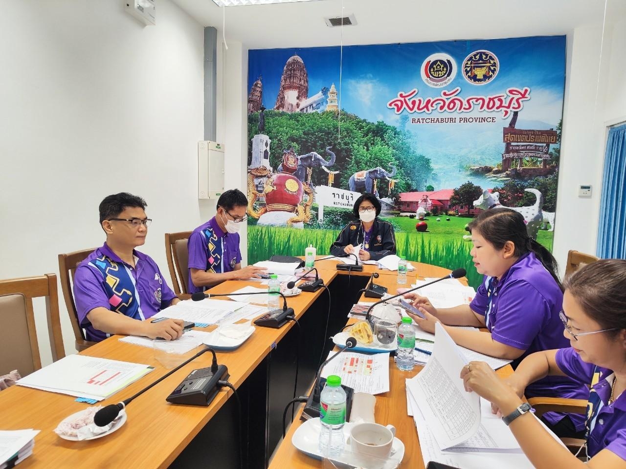 ? พช.ราชบุรี จัดประชุมผู้บริหารงานสำนักงานพัฒนาชุมชนฯ ครั้งที่ 5/2566