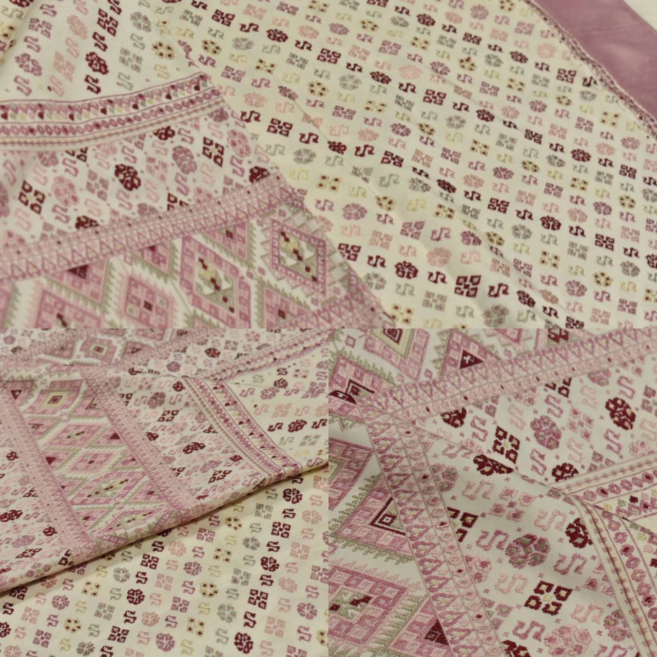 📣สุดปลื้ม ผ้าลายพระราชทานฯจังหวัดราชบุรี ไปต่อ 8 ผืน เตรียมเข้ารอบต้ดสินการประกวดระดับประเทศ ผ้าลายพระราชทาน “ผ้าลายดอกรักราชกัญญา ” ประจำปี 2566