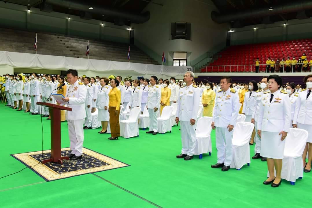 📣พช.ราชบุรี ร่วมพิธีทำบุญตักบาตร และพิธีวางพวงมาลา เนื่องใน “วันนวมินทรมหาราช” เพื่อน้อมรำลึกในพระมหากรุณาธิคุณอันหาที่สุดมิได้ ของพระบาทสมเด็จพระบรมชนกาธิเบศร มหาภูมิพลอดุลยเดชมหาราช บรมนาถบพิตร 13 ตุลาคม