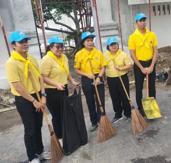 📣พช.ราชบุรี ร่วมกิจกรรมจิตอาสาพัฒนา เนื่องใน “วันนวมินทรมหาราช” เพื่อน้อมรำลึกในพระมหากรุณาธิคุณอันหาที่สุดมิได้ ของพระบาทสมเด็จพระบรมชนกาธิเบศร มหาภูมิพลอดุลยเดชมหาราช บรมนาถบพิตร 13 ตุลาคม