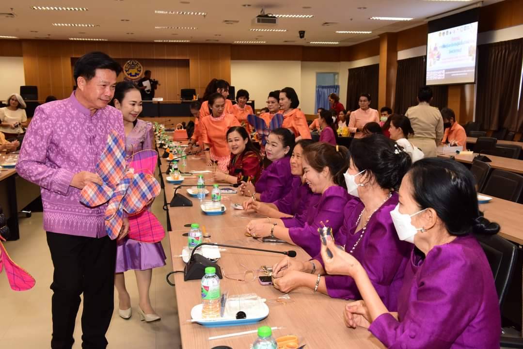 📣จังหวัดราชบุรี kick off การเรียนรู้และประดิษฐ์ผีเสื้อจากผ้าไทยประจำจังหวัด