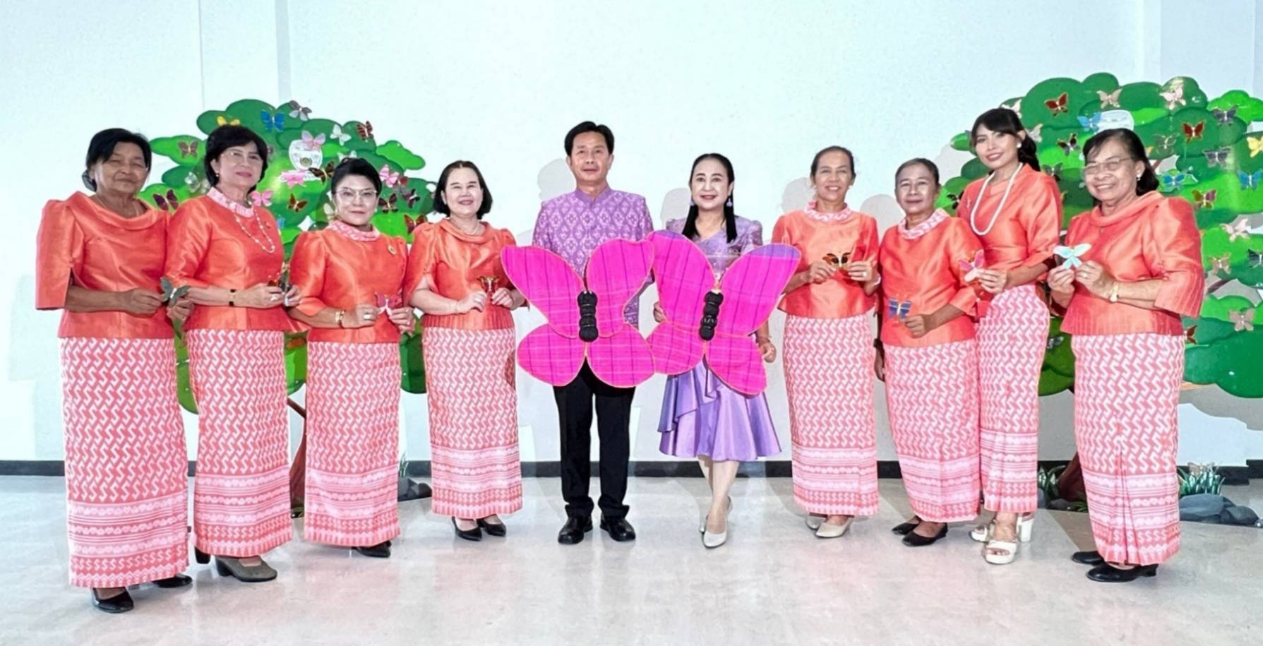 📣จังหวัดราชบุรี kick off การเรียนรู้และประดิษฐ์ผีเสื้อจากผ้าไทยประจำจังหวัด