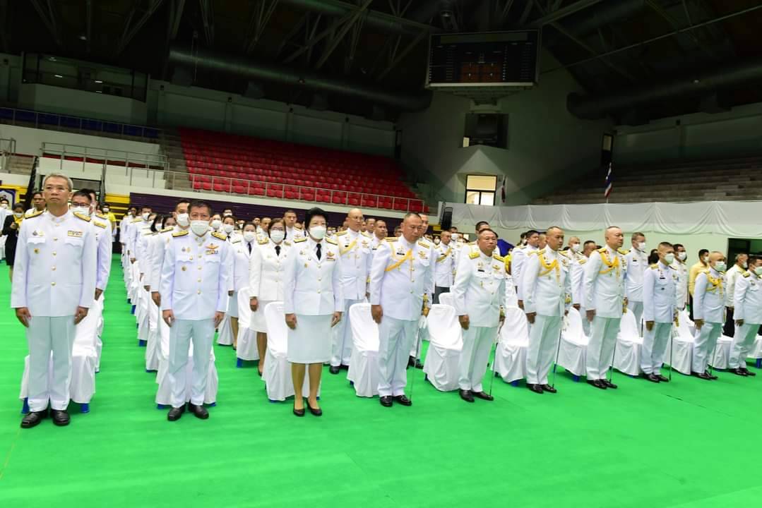 📣พช.ราชบุรี ร่วมพิธีถวายพระราชสักการะวางพานพุ่มดอกไม้สด เนื่องในวันพระบิดาแห่งฝนหลวง ประจำปี 2566