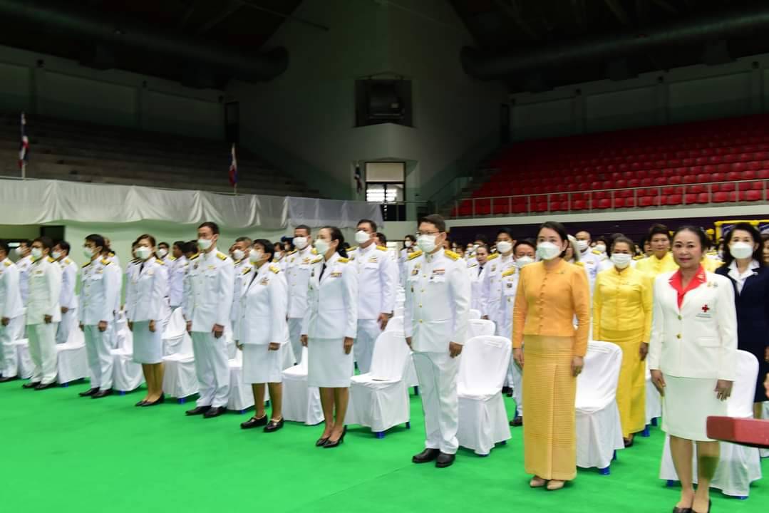 📣พช.ราชบุรี ร่วมพิธีถวายพระราชสักการะวางพานพุ่มดอกไม้สด เนื่องในวันพระบิดาแห่งฝนหลวง ประจำปี 2566