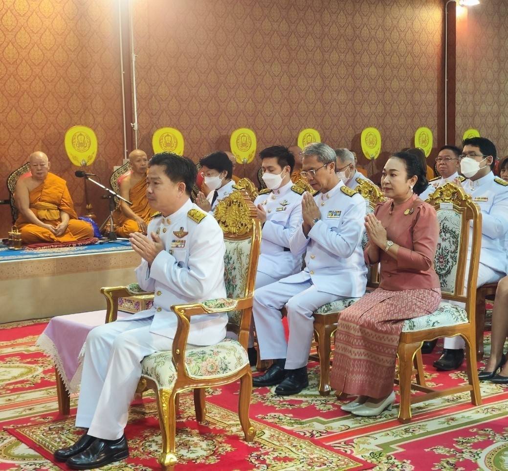 📣 พช.ราชบุรี ร่วมพิธีเจริญพระพุทธมนต์และทำบุญตักบาตรถวายพระกุศลเนื่องในโอกาสวันคล้ายวันประสูติสมเด็จพระเจ้าลูกเธอ เจ้าฟ้าพัชรกิติยาภา นเรนทิราเทพยวดี กรมหลวงราชสาริณีสิริพัชร มหาวัชรราชธิดา 7 ธันวาคม 2566