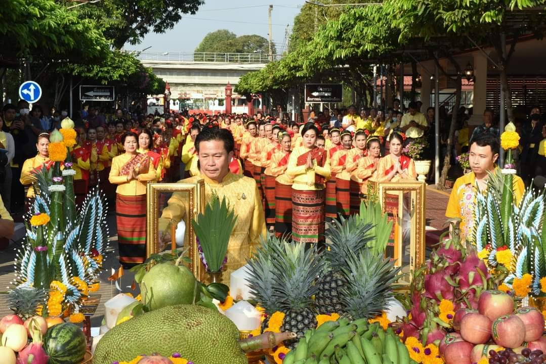 📣พช.ราชบุรี จัดแสดงและจำหน่ายผลิตภัณฑ์สินค้า OTOP ภายในงาน “ทำบุญเมืองราชบุรี” กว่า 20 บูธ