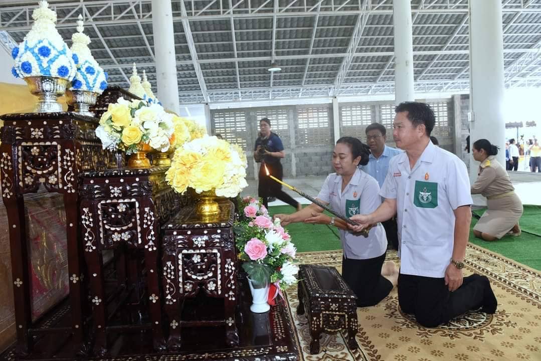 📣 พช.ราชบุรี ร่วมออกหน่วยให้บริการประชาชนภายใต้โครงการจังหวัดเคลื่อนที่ “บำบัดทุกข์บำรุงสุข สร้างรอยยิ้มให้ประชาชนจังหวัดราชบุรี” ร่วมกับโครงการหน่วยแพทย์เคลื่อนที่ พอ.สว.จังหวัดราชบุรี ประจำปี 2567 ครั้งที่ 4