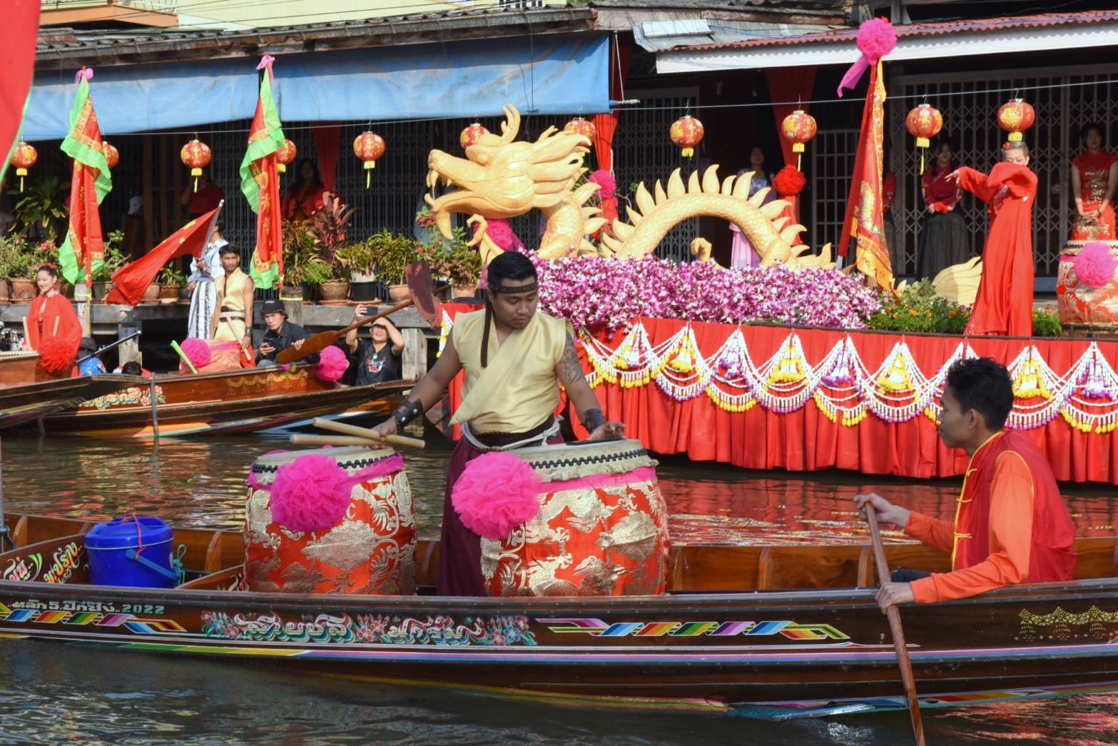 📣 พช. ราชบุรี เข้าร่วมพิธีเปิดงานประเพณีแห่พระทางน้ำ วัดปราสาทสิทธิ์ อำเภอดำเนินสะดวก จังหวัดราชบุรี ประจำปี 2567