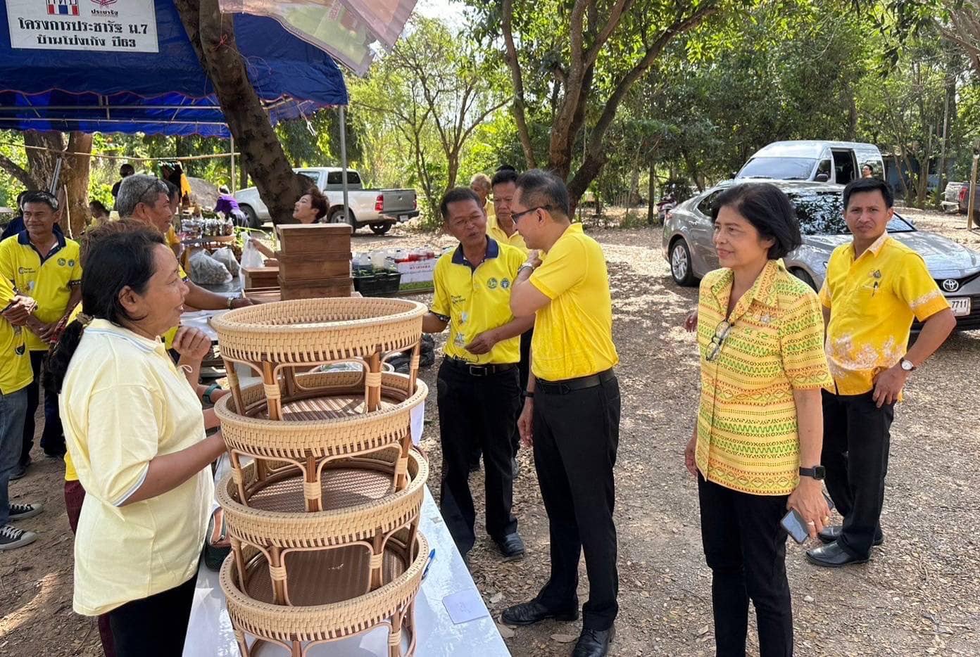 📣 พช. ราชบุรี ลงพื้นที่ตรวจเยี่ยมและให้กำลังใจ สนับสนุนและติดตาม ผลการดำเนินการตามนโยบายของรัฐบาล ภารกิจสำคัญของกระทรวงมหาดไทย และจังหวัดราชบุรี เกิดการบูรณาการร่วมคิดร่วมทำสรรสร้างสิ่งดีให้เกิดขึ้น “Change for good”