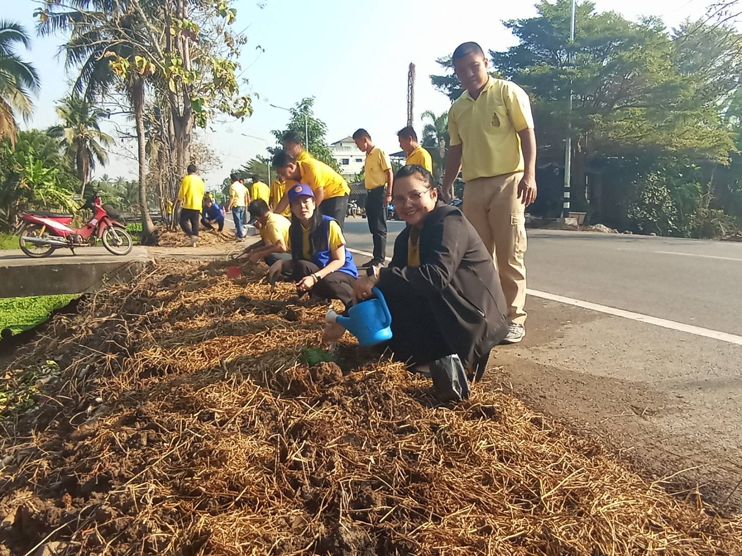 🌱อำเภอวัดเพลง ขับเคลื่อนโครงการทางนี้มีผล ผู้คนรักกัน ถนนกินได้ 1,073 เส้นทาง เฉลิมพระเกียรติ พระบาทสมเด็จพระเจ้าอยู่หัว เนื่องในโอกาสมหามงคลเฉลิมพระชนมพรรษา 6 รอบ 28 กรกฎาคม 2567