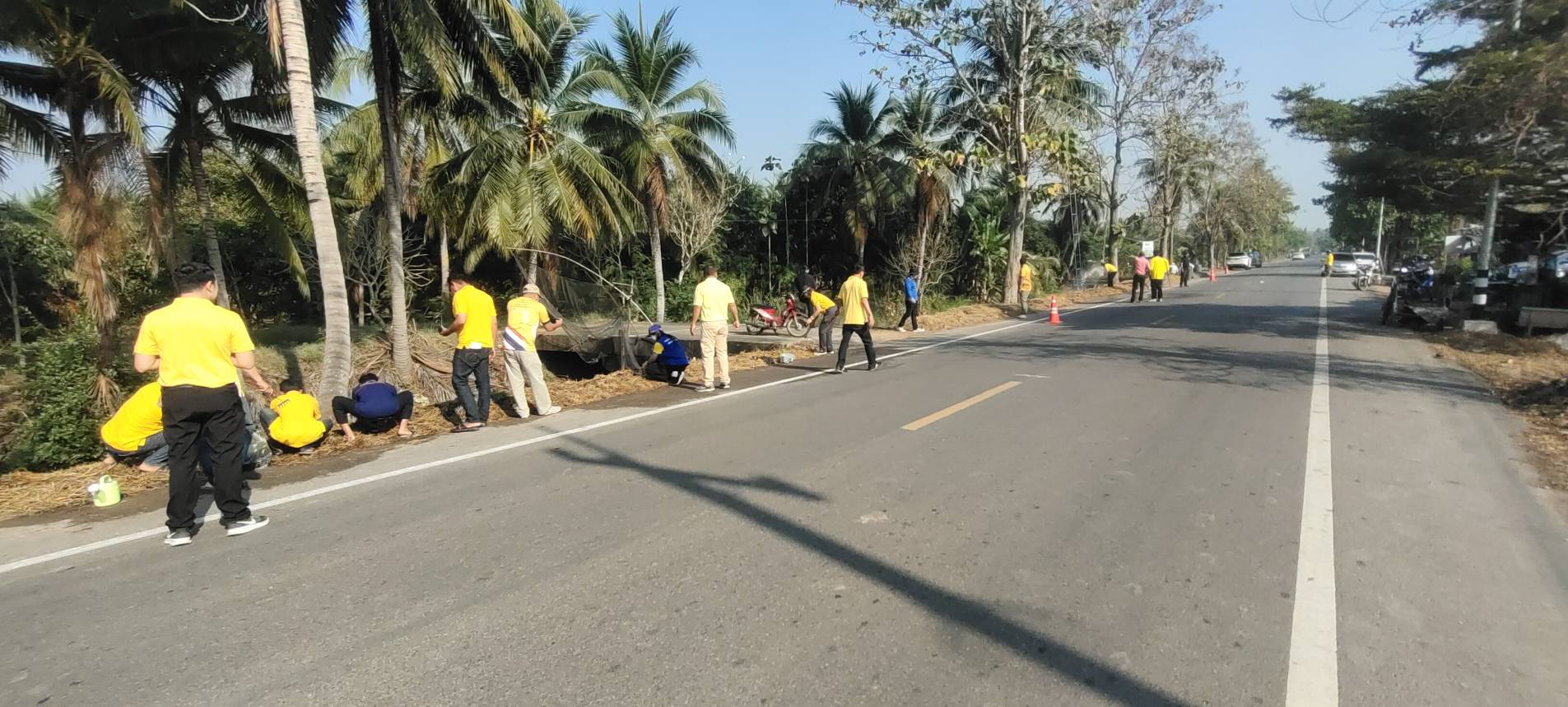 🌱อำเภอวัดเพลง ขับเคลื่อนโครงการทางนี้มีผล ผู้คนรักกัน ถนนกินได้ 1,073 เส้นทาง เฉลิมพระเกียรติ พระบาทสมเด็จพระเจ้าอยู่หัว เนื่องในโอกาสมหามงคลเฉลิมพระชนมพรรษา 6 รอบ 28 กรกฎาคม 2567