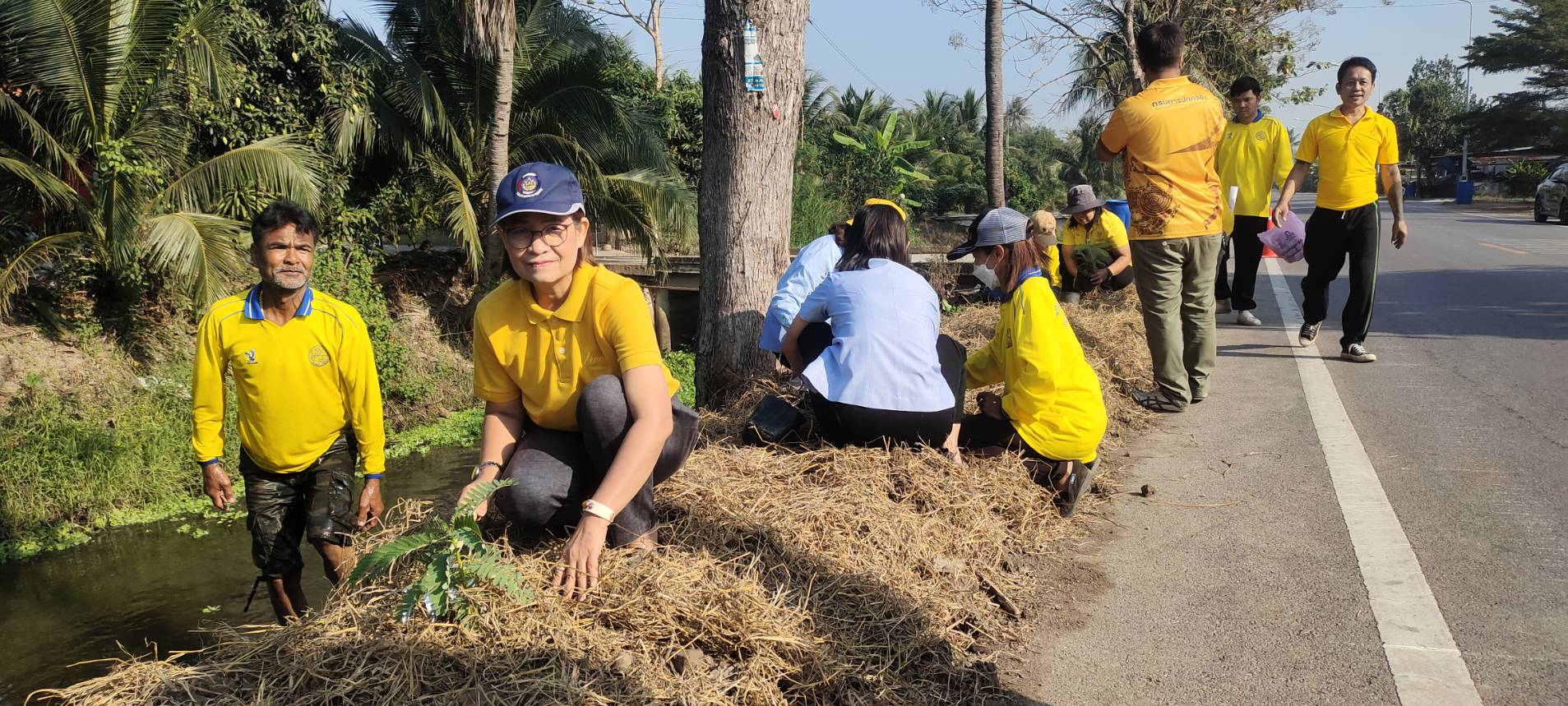 🌱อำเภอวัดเพลง ขับเคลื่อนโครงการทางนี้มีผล ผู้คนรักกัน ถนนกินได้ 1,073 เส้นทาง เฉลิมพระเกียรติ พระบาทสมเด็จพระเจ้าอยู่หัว เนื่องในโอกาสมหามงคลเฉลิมพระชนมพรรษา 6 รอบ 28 กรกฎาคม 2567