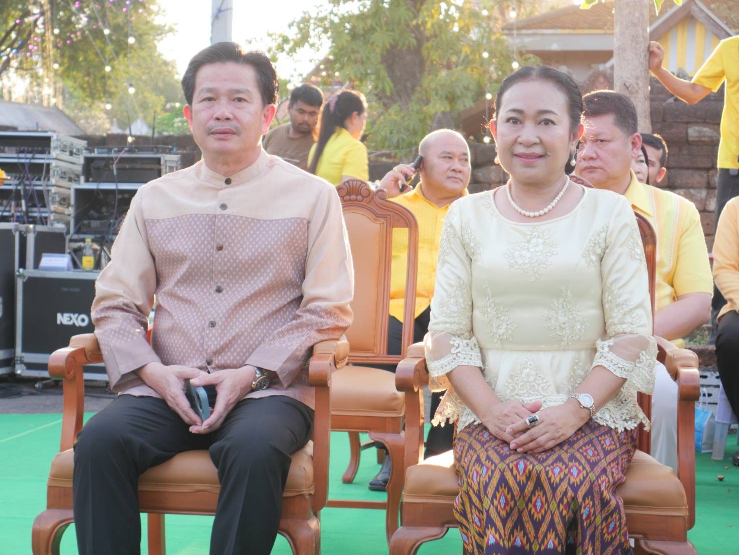 📣 พช.ราชบุรี ร่วมพิธีเปิดโครงการสีสันแห่งแสงทวารวดี ศรีรัตนมหาธาตุ ราชบุรี ห่มผ้าพระมหาธาตุ เวียนเทียน เนื่องในเทศกาลวันสำคัญทางพระพุทธศาสนา วันมาฆบูชา ประจำปี พ.ศ. 2567