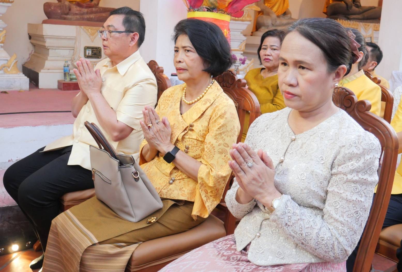 📣 พช.ราชบุรี ร่วมพิธีเปิดโครงการสีสันแห่งแสงทวารวดี ศรีรัตนมหาธาตุ ราชบุรี ห่มผ้าพระมหาธาตุ เวียนเทียน เนื่องในเทศกาลวันสำคัญทางพระพุทธศาสนา วันมาฆบูชา ประจำปี พ.ศ. 2567