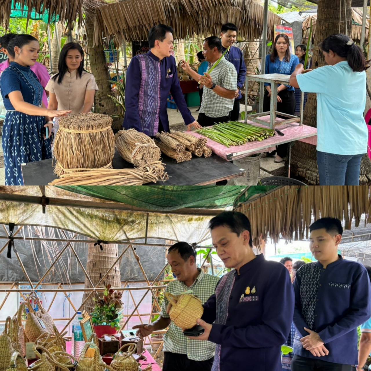 📣 พช.ราชบุรี นายอาทร พิมชะนก ผู้ตรวจราชการกรมการพัฒนาชุมชน ลงพื้นที่ ตรวจติดตามสนับสนุนการขับเคลื่อนงานที่สำคัญตามนโยบายของรัฐบาล ข้อสั่งการของกระทรวงมหาดไทย และภารกิจกรมการพัฒนาชุมชน