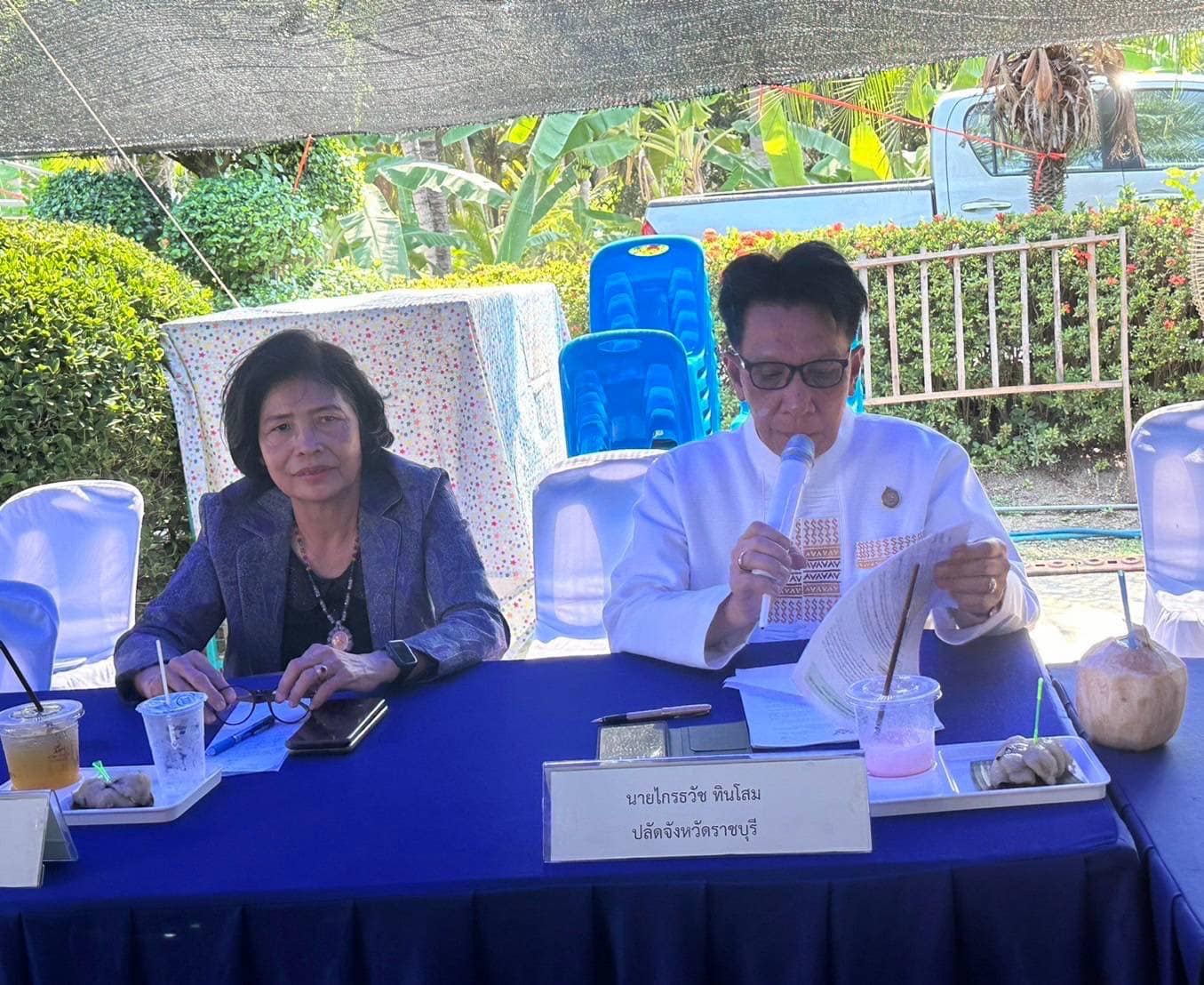 📣 พช. ราชบุรี ลงพื้นที่ตรวจเยี่ยมและให้กำลังใจ สนับสนุนและติดตาม ผลการดำเนินการตามนโยบายของรัฐบาล ภารกิจสำคัญของกระทรวงมหาดไทย และจังหวัดราชบุรี เกิดการบูรณาการร่วมคิดร่วมทำสรรสร้างสิ่งดีให้เกิดขึ้น “Change for good”