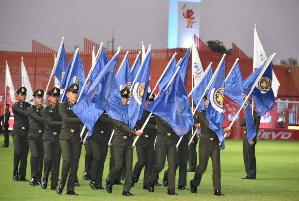 📣 พช.ราชบุรีร่วมพิธีเปิดการแข่งขันกีฬาเยาวชนแห่งชาติ ครั้งที่ 39 ” ราชบุรีเกมส์ “