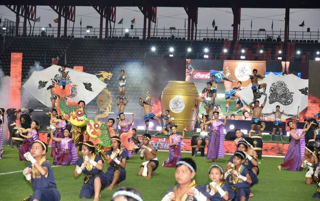 📣 พช.ราชบุรีร่วมพิธีเปิดการแข่งขันกีฬาเยาวชนแห่งชาติ ครั้งที่ 39 ” ราชบุรีเกมส์ “