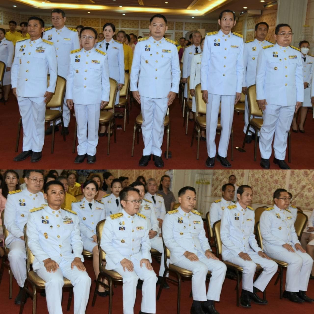 📣 พช.ราชบุรี จัดพิธีมอบแบบลายผ้าพระราชทาน “ผ้าลายสิริวชิราภรณ์” “ผ้าลายชบาปัตตานี” แก่นายอำเภอ องค์กรสตรี สถานศึกษา และกลุ่มช่างทอผ้า ผู้ผลิต ผู้ประกอบการจังหวัดราชบุรี