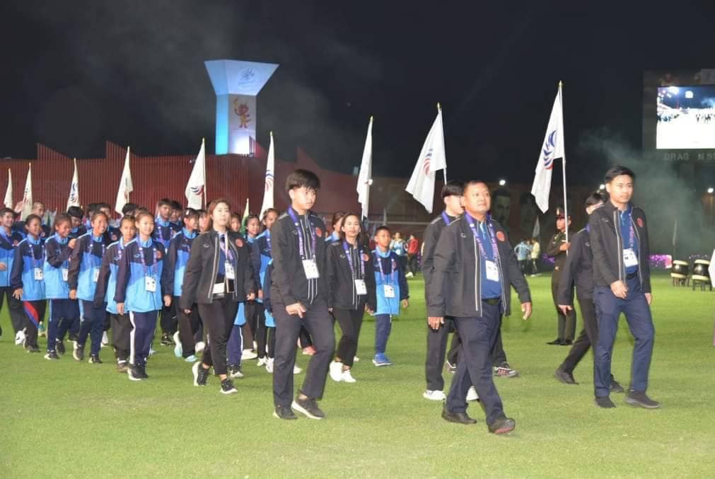 📣 พช.ราชบุรีร่วมพิธีเปิดการแข่งขันกีฬาเยาวชนแห่งชาติ ครั้งที่ 39 ” ราชบุรีเกมส์ “