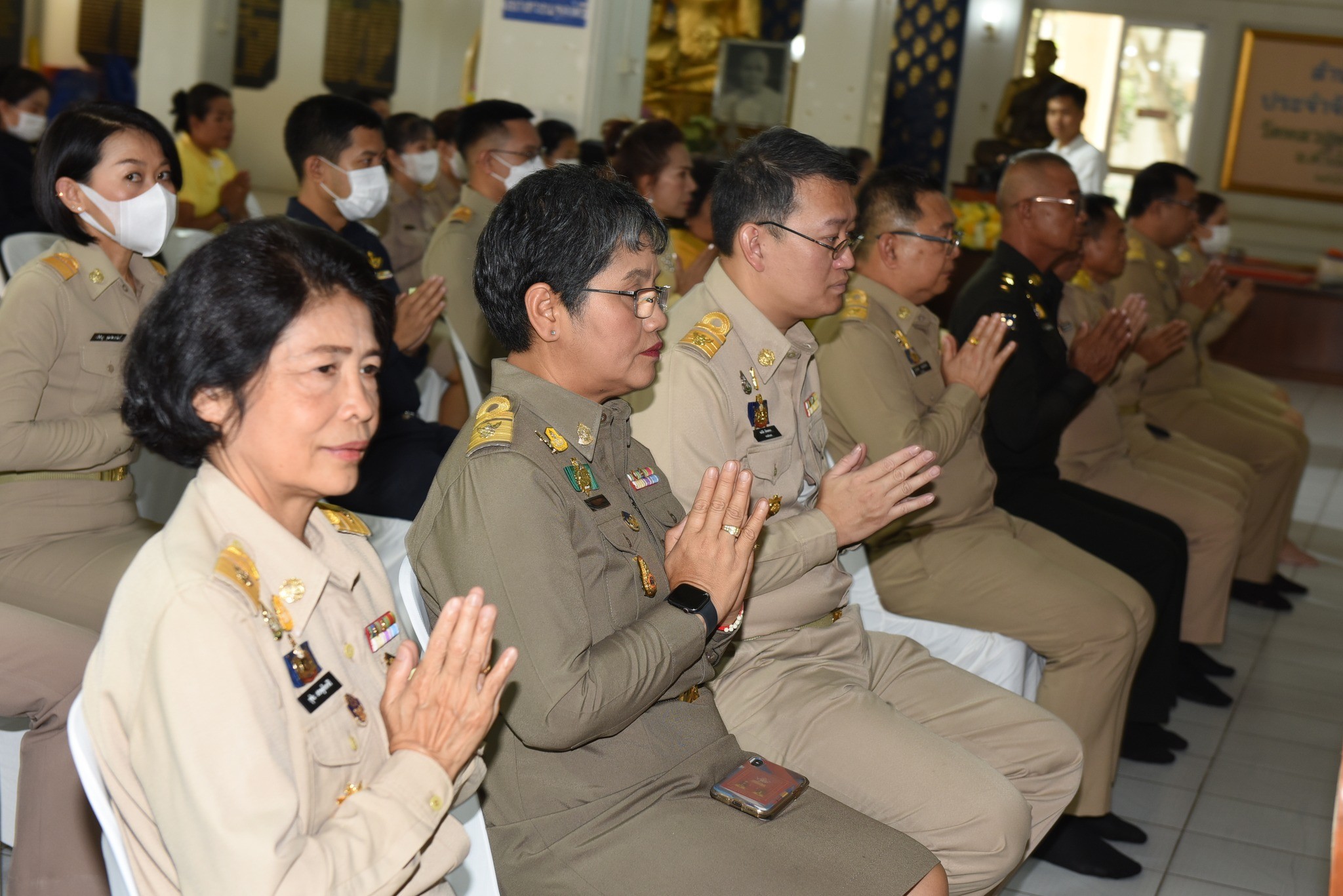 📣 พช.ราชบุรี ร่วมพิธีถวายภัตตาหารพระราชทานของพระบาทสมเด็จพระเจ้าอยู่หัว แด่พระภิกษุสามเณร ผู้เข้าสอบบาลีสนามหลวง ครั้งที่ 1 ครั้งหลัง ปี พ.ศ. 2567