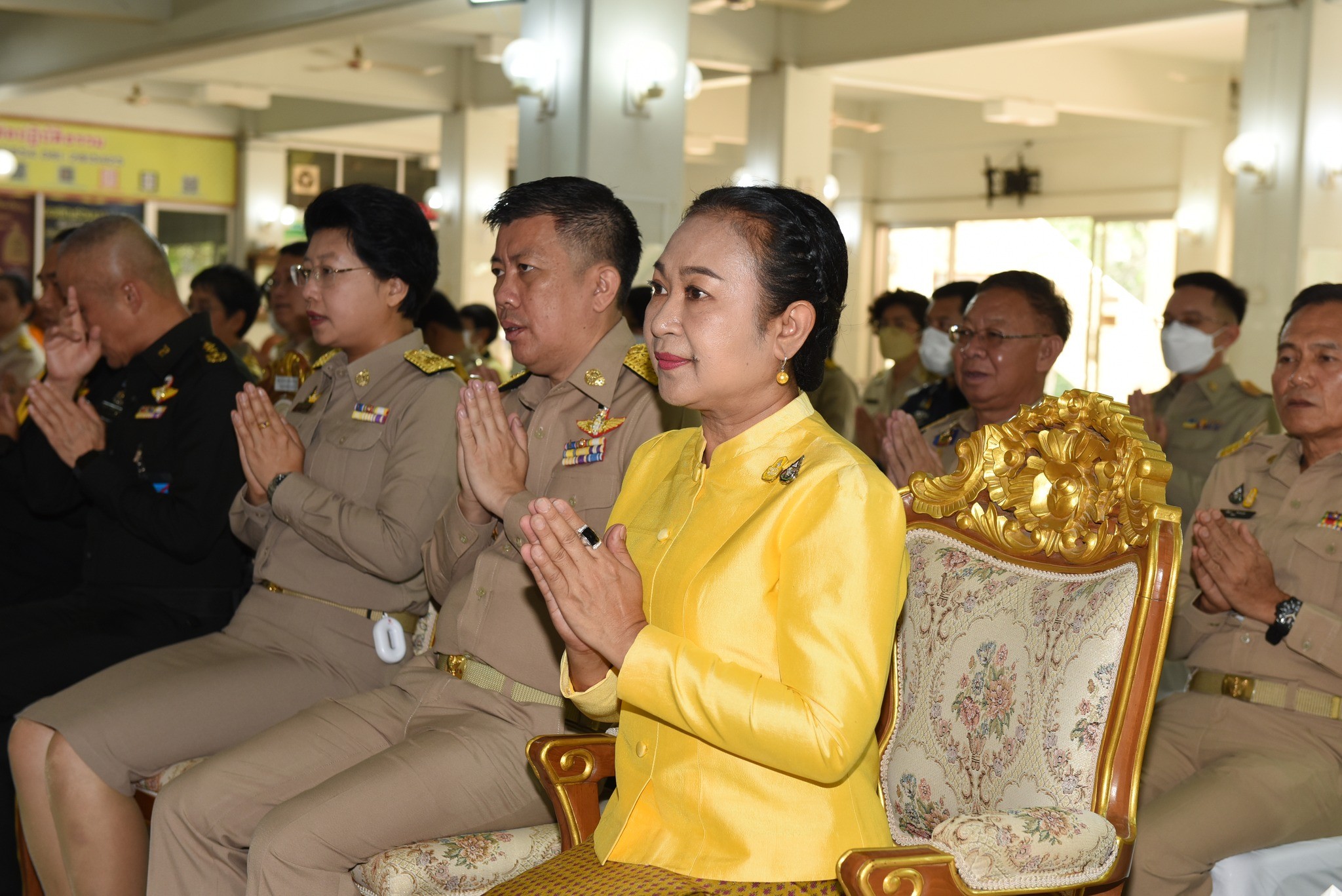 📣 พช.ราชบุรี ร่วมพิธีถวายภัตตาหารพระราชทานของพระบาทสมเด็จพระเจ้าอยู่หัว แด่พระภิกษุสามเณร ผู้เข้าสอบบาลีสนามหลวง ครั้งที่ 1 ครั้งหลัง ปี พ.ศ. 2567