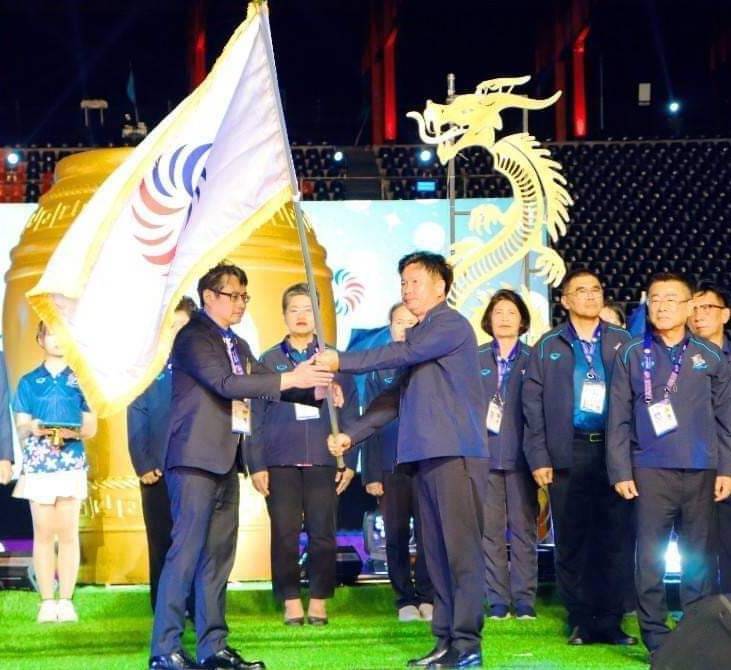 📣 พช.ราชบุรีร่วมพิธีปิดการแข่งขันกีฬาเยาวชนแห่งชาติ ครั้งที่ 39 ” ราชบุรีเกมส์ ” พร้อมส่งมอบต่อให้กับจังหวัดชลบุรี เจ้าภาพการแข่งขันกีฬาเยาวชนแห่งชาติ ครั้งที่ 40 “ฉลามเยาวชลเกมส์” ต่อไป