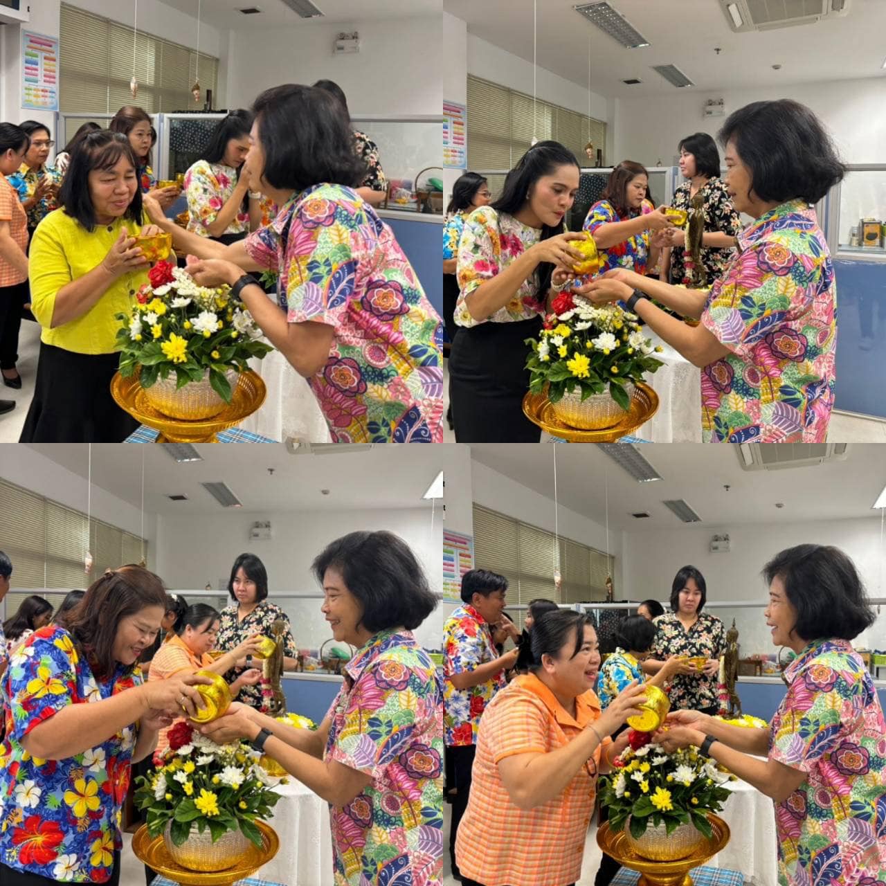 📣 พช.ราชบุรี จัดกิจกรรรมสืบสานประเพณีไทย เนื่องในเทศกาลสงกรานต์ ปี 2567 สรงน้ำพระและรดน้ำขอพรพัฒนาการจังหวัดราชบุรี 💦