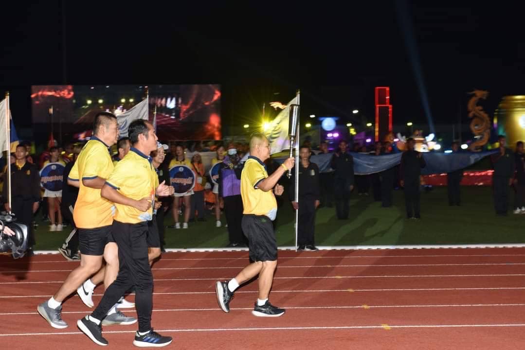 📣 พช.ราชบุรีร่วมพิธีเปิดการแข่งขันกีฬาอาวุโสแห่งชาติ ครั้งที่ 6 ” เมืองโอ่งเกมส์ “